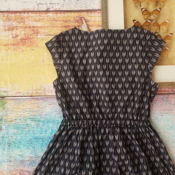 Modcloth Skillshare in the Air A-Line Arrows Dress - Picture 11 of 12